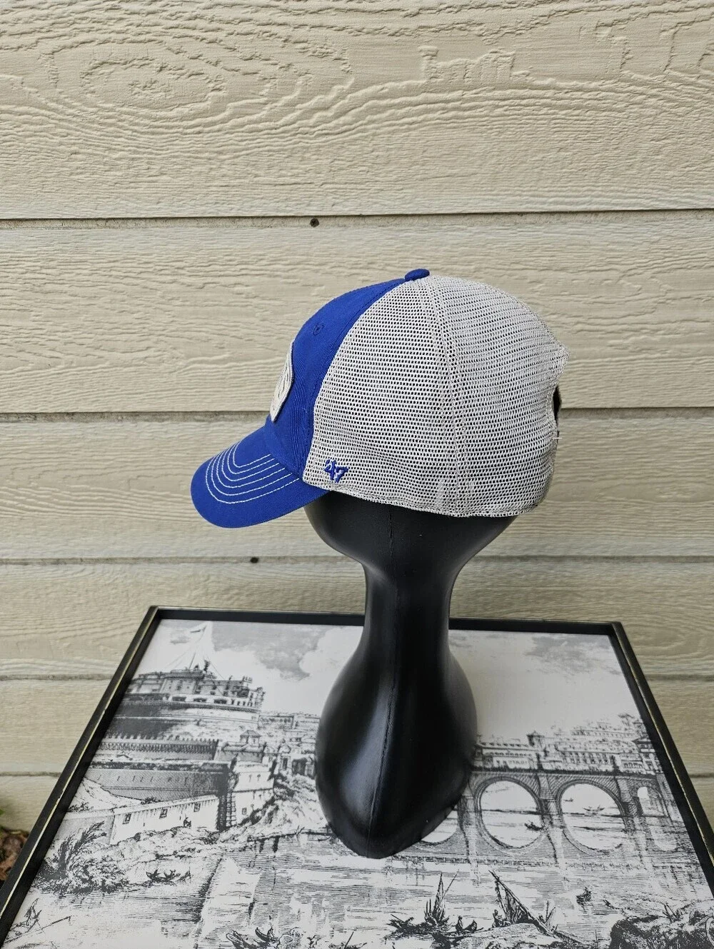 47 Hats MLB LA Dodgers blue and white snapback hat